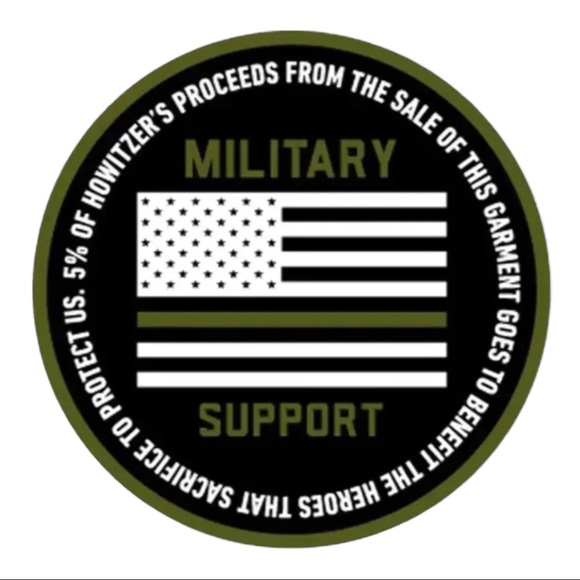 Howitzer Style Men's T-Shirt Revolution Military Grunt MFG - Picture 8 of 11